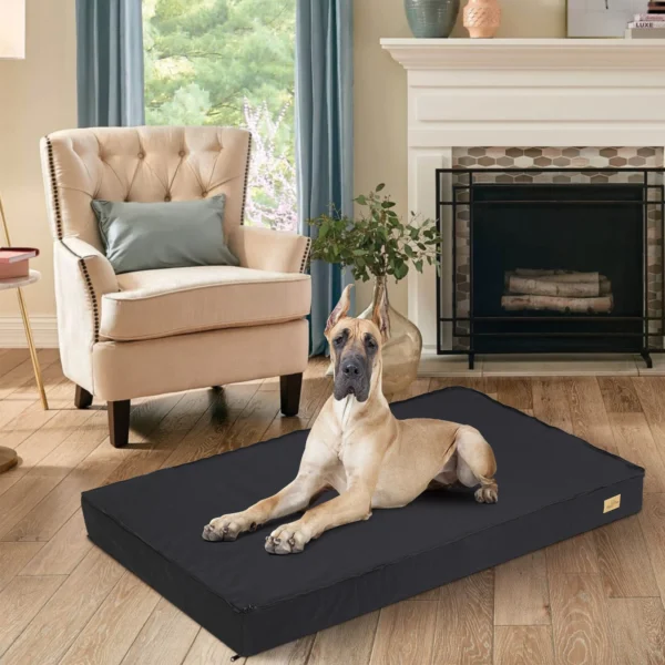 Orthopedic Dog Bed Waterproof Lining and Non-Slip