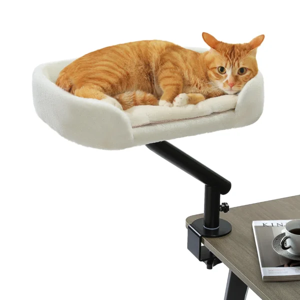 360° Rotatable Cat Bed Stand for Indoor Cats