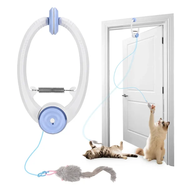 Electric Door Hanging Interactive Cat Toy